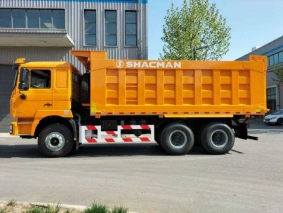 Nuovo camion pesante SHACMAN F3000 6x4 380 EuroII giallo 10 ruote