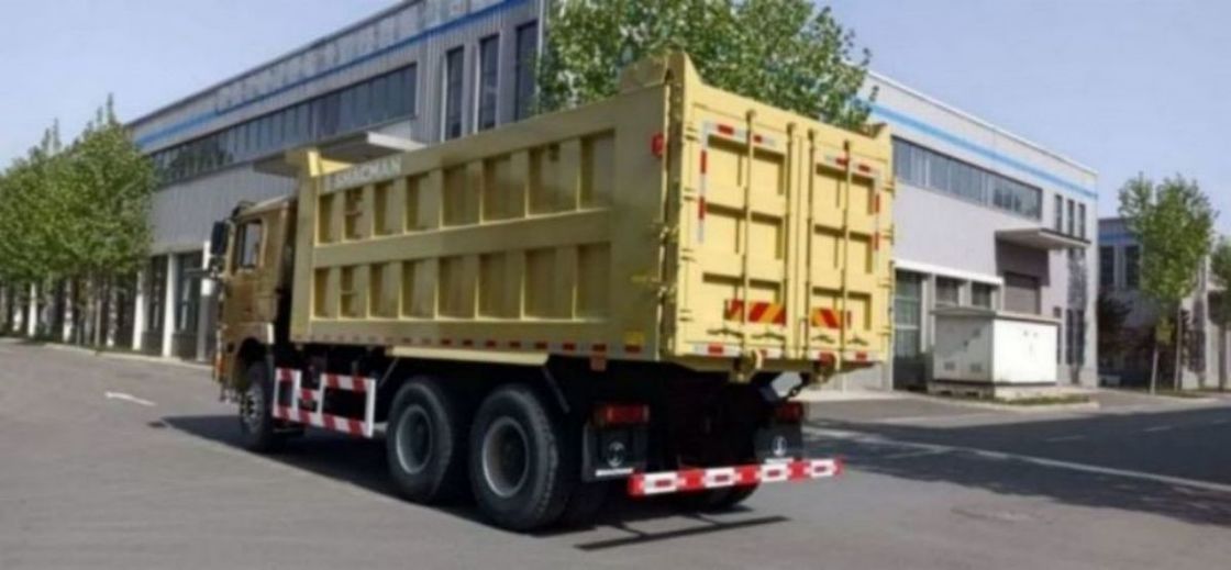 10 pneumatici Dumpper SHACMAN F3000 Tipper Truck 6x4 375 EuroV Oro WEICHAI Motore diesel