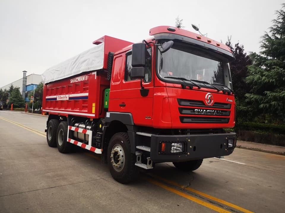 SHACMAN 12 ruote F3000 6x4 400hp Euro II Rosso