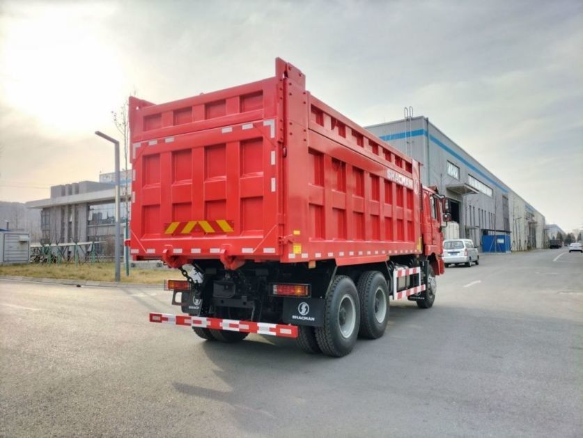 SHACMAN F3000 Tipper Dump Truck 6x4 WP10.380Hp EuroII Rosso 10 pneumatici con 5175mm