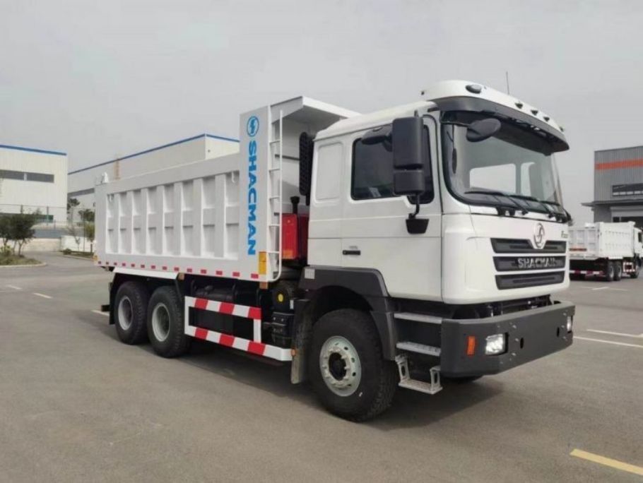 Nuovo Heavy Duty 10 Ruote SHACMAN Dump Truck F3000 6x4 340 HP Euro II Bianco