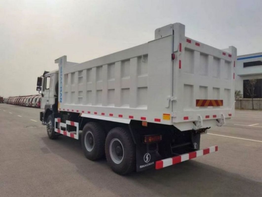 Nuovo Heavy Duty 10 Ruote SHACMAN Dump Truck F3000 6x4 340 HP Euro II Bianco