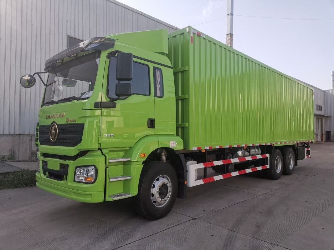 Camion verde 6x4 SHACMAN H3000 Camion grande merci 340Hp Per la consegna
