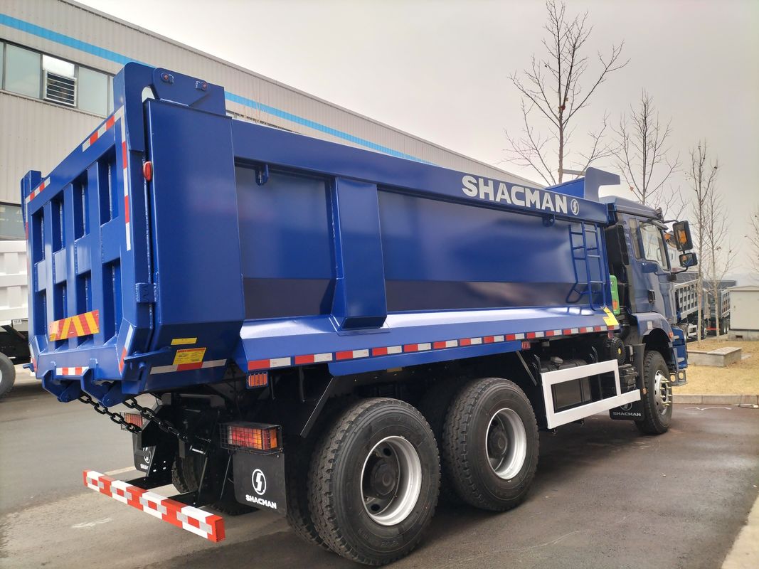 10 pneumatici SHACMAN H3000 Dump Truck 6x4 380 HP EuroII Blu tipper tipo U