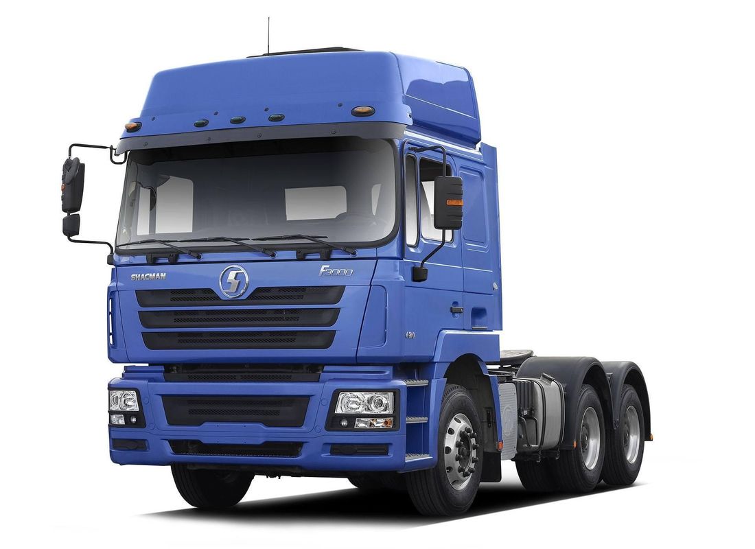 Blu SHACMAN F3000 testa del trattore 6x4 460 CV EuroV Shacman testa del trattore