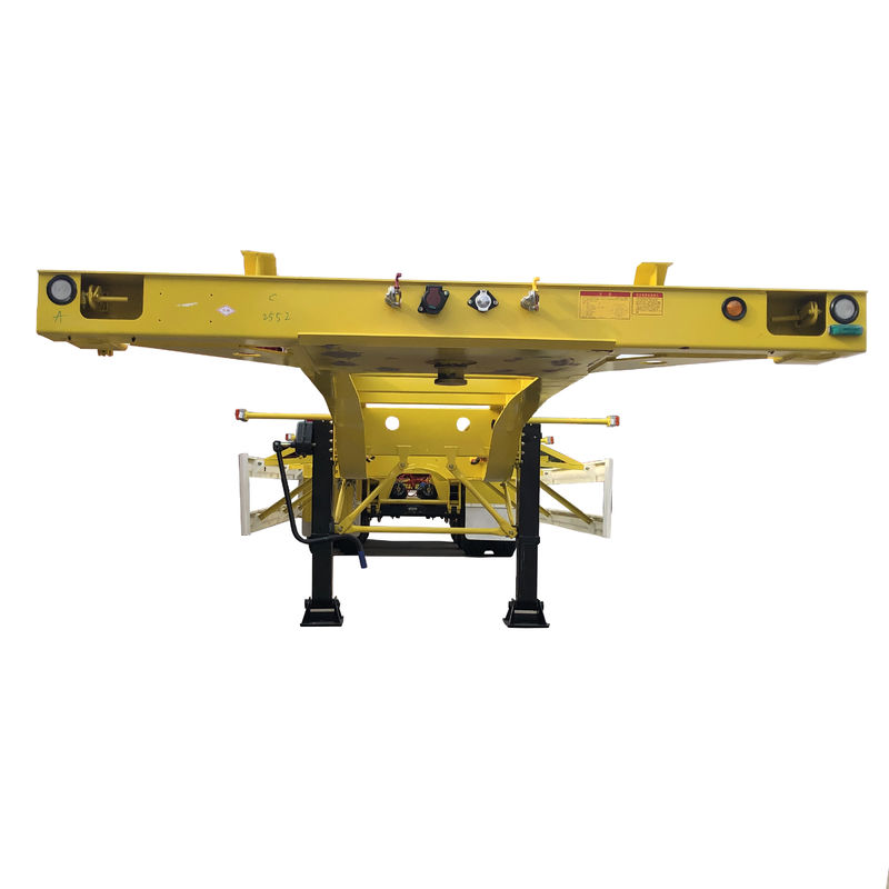 CIMC rimorchio terminale Semi-remorchio scheletrico 3 assi 40 piedi rimorchio per camion scheletrico per il trasporto di container
