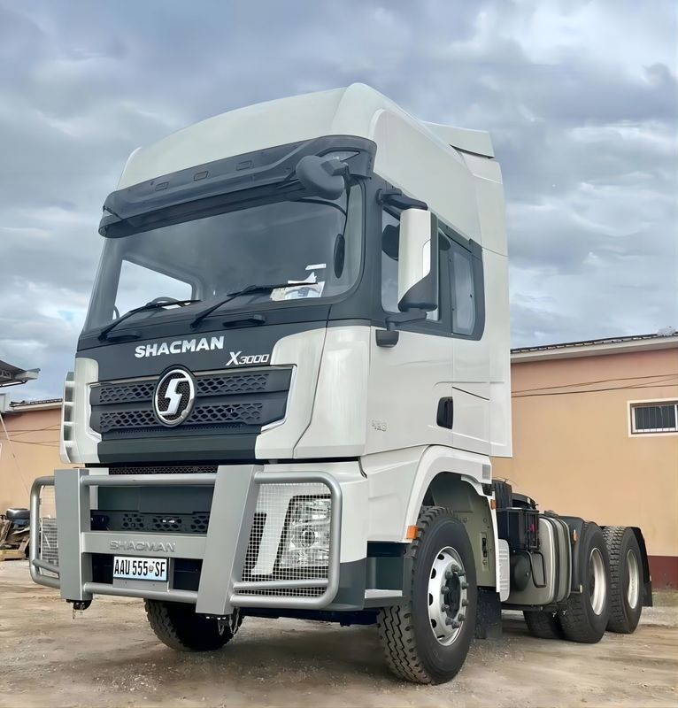 400L SHACMAN X3000 Camion testa del trattore 430HP EuroII Bianco 6x4 testa del trattore