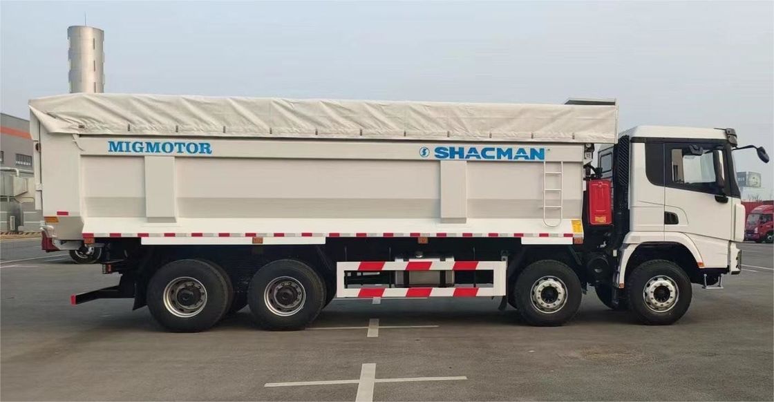 SHACMAN 8x4 440 CV EuroV Truck pesante bianco 20 - 30 tonnellate