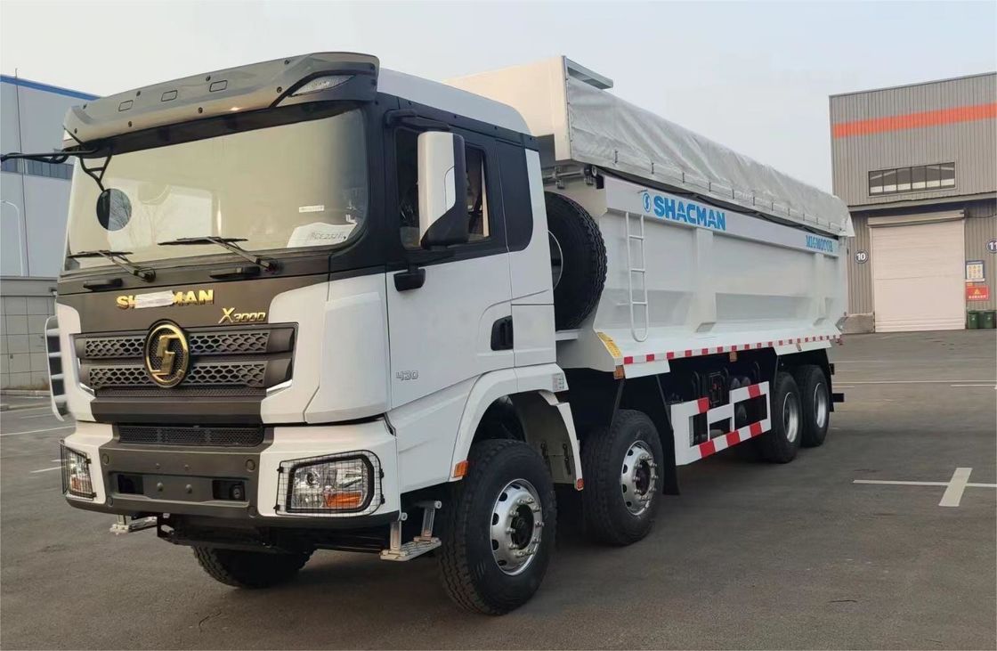 SHACMAN 8x4 440 CV EuroV Truck pesante bianco 20 - 30 tonnellate