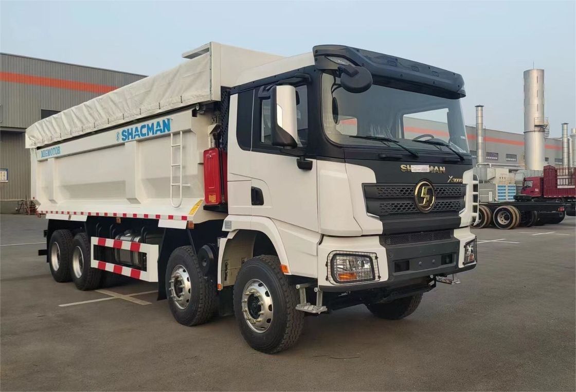 SHACMAN 8x4 440 CV EuroV Truck pesante bianco 20 - 30 tonnellate