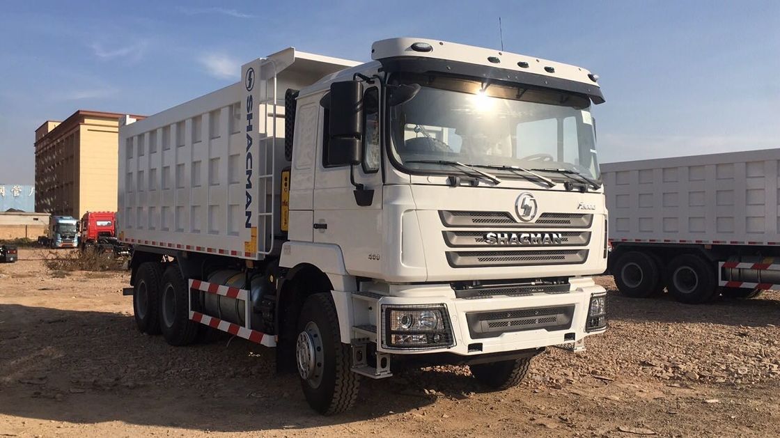 SHACMAN 3 asse di ribaltamento Dump Truck H3000 6x4 400HP EuroII 50Ton tre asse di ribaltamento Truck