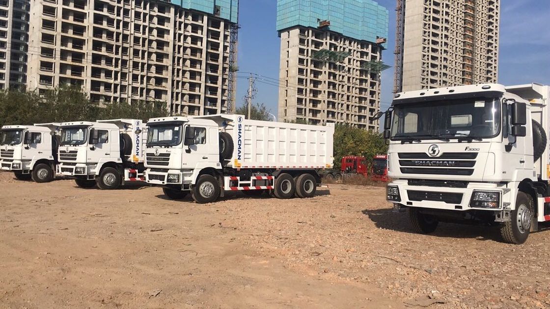 SHACMAN 3 asse di ribaltamento Dump Truck H3000 6x4 400HP EuroII 50Ton tre asse di ribaltamento Truck