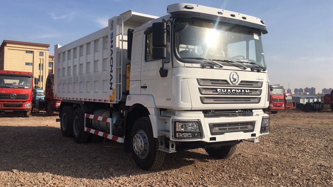 SHACMAN 3 asse di ribaltamento Dump Truck H3000 6x4 400HP EuroII 50Ton tre asse di ribaltamento Truck