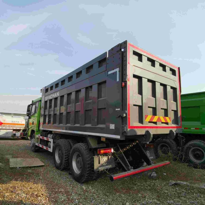 Super singoli pneumatici camion pesante scarico motore diesel passo di 170 pollici lunghezza 25 piedi