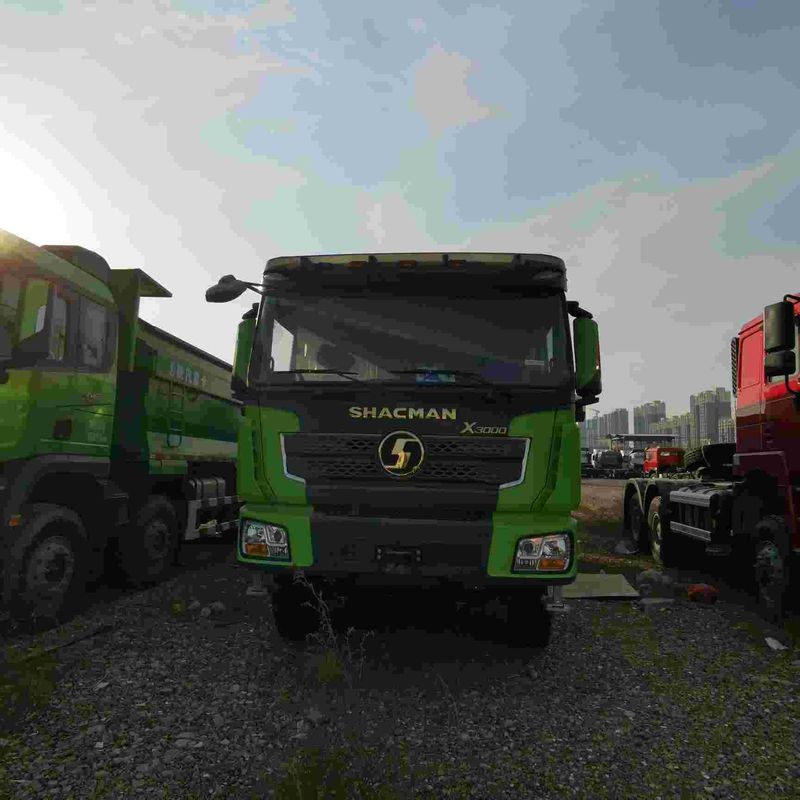 Super singoli pneumatici camion pesante scarico motore diesel passo di 170 pollici lunghezza 25 piedi