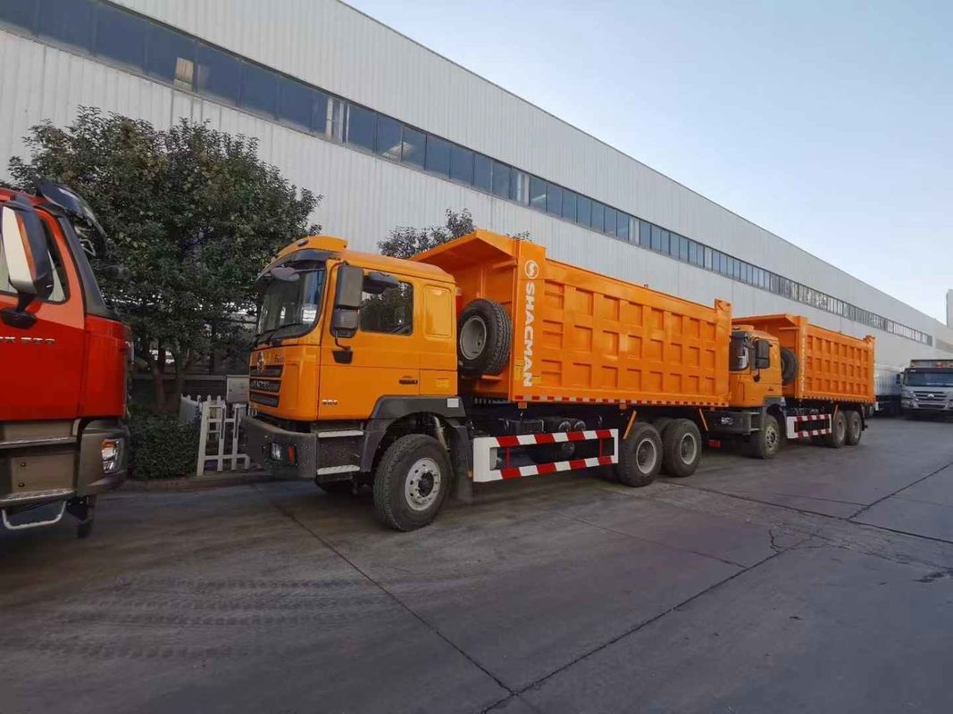 SHACMAN 3 Asse Dump Truck F3000 8x4 430HP EuroII 25 tonnellate Tre Asse Dump Truck