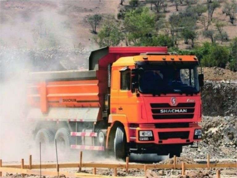 SHACMAN F3000 380HP 6x4 camion-trattore EuroII 10 ruote camion-dump Weichai motore