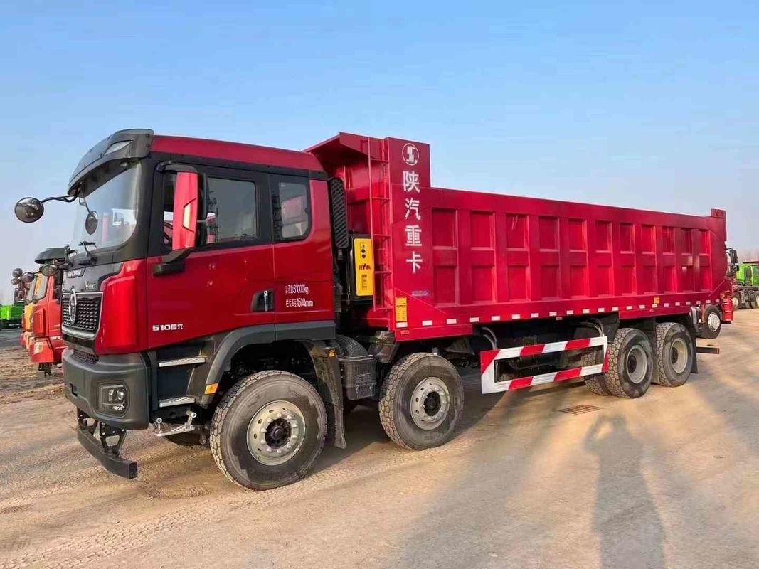 SHACMAN 8x4 440 CV EuroV Truck pesante bianco 20 - 30 tonnellate