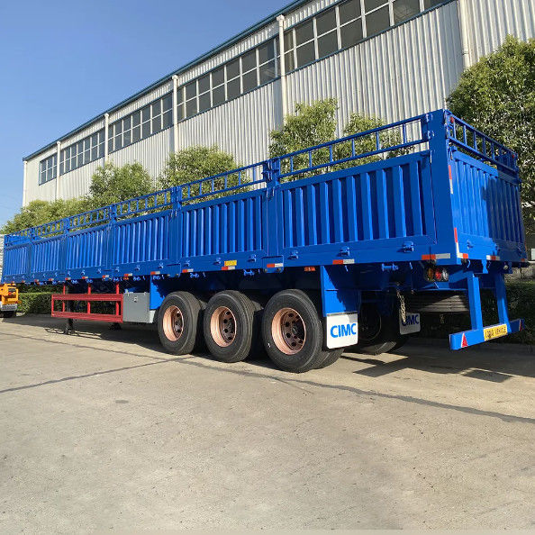 CIMC 3 assi 4 assi recinzione di carico semirimorchio 60 80 tonnellate con serratura a torsione contenitore