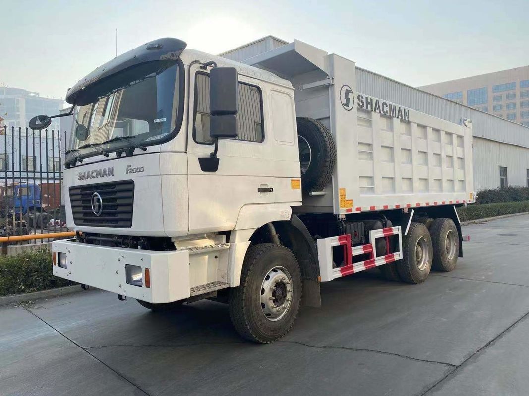 10 ruote motore a capovolgimento F2000 a mano sinistra 6x4 Dump Truck SHACMAN Motore diesel WP10.290E32