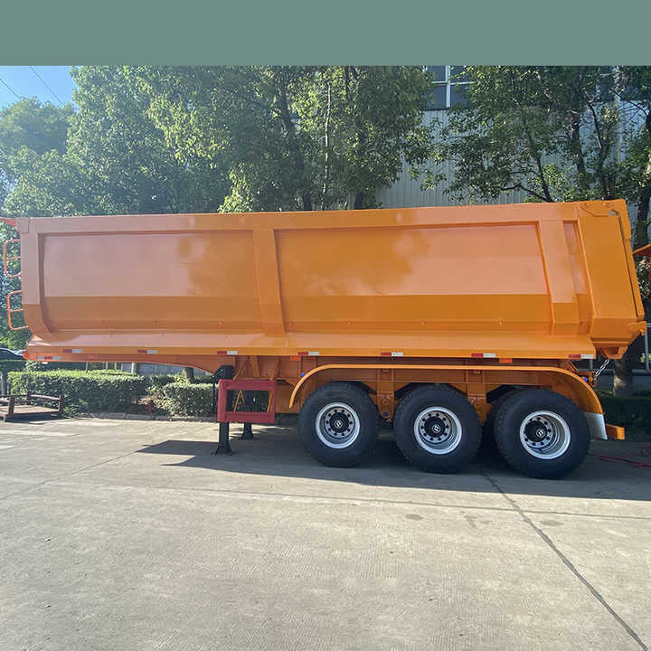 SHACMAN CIMC 3 asse miniera in forma di U semirimorchio tipper dump truck