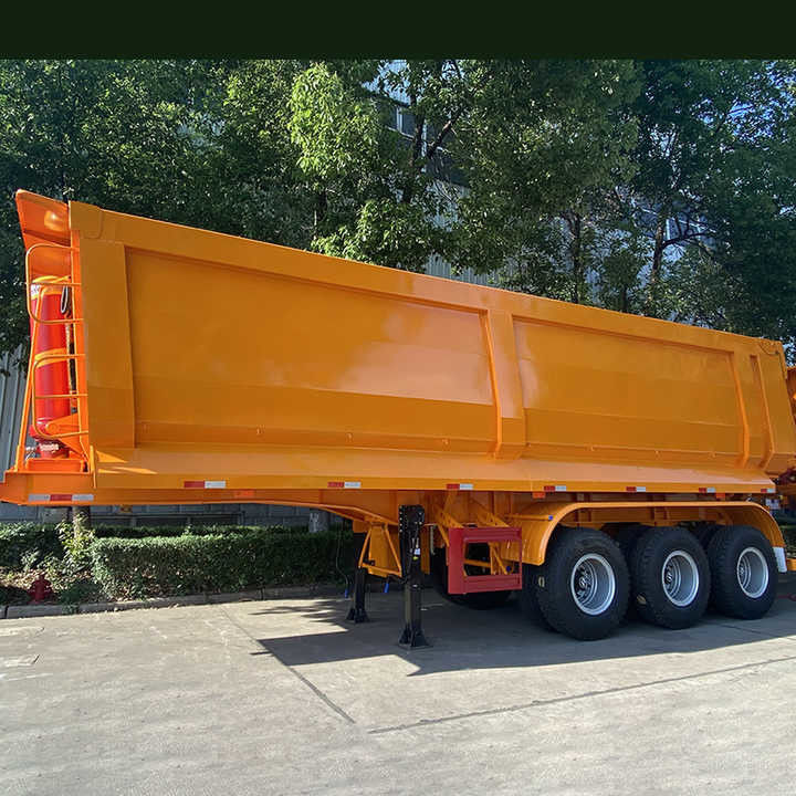 SHACMAN CIMC 3 asse miniera in forma di U semirimorchio tipper dump truck