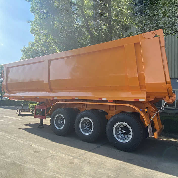 SHACMAN CIMC 3 asse miniera in forma di U semirimorchio tipper dump truck