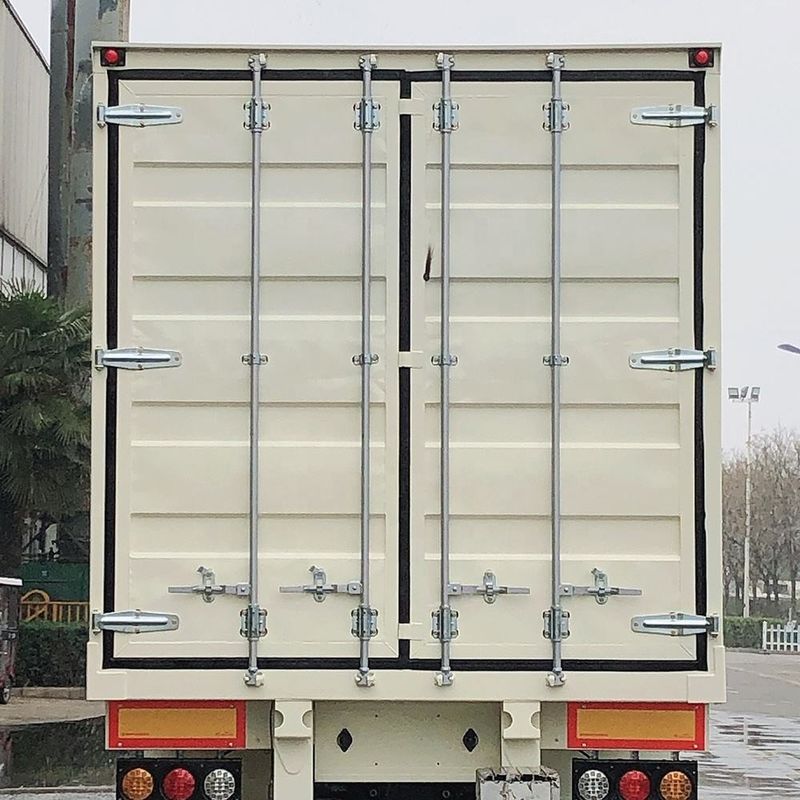 3 assi SHACMAN furgone a piedi asciutto contenitore semirimorchio CIMC furgone tipo semirimorchio