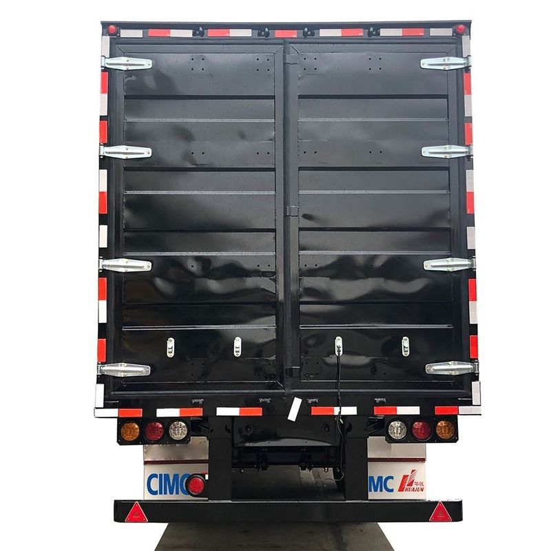 CIMC furgone tipo semirimorchio 3 asse di piedi secchi furgone contenitore box trailer