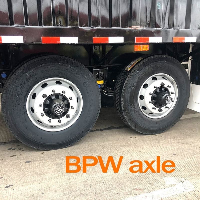 CIMC furgone tipo semirimorchio 3 asse di piedi secchi furgone contenitore box trailer