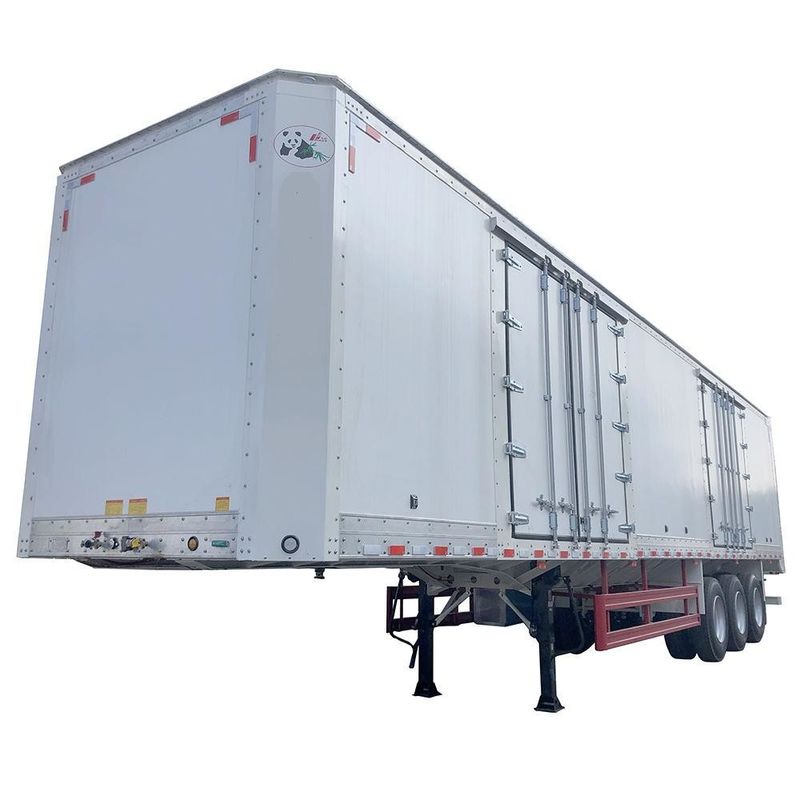 CIMC furgone tipo semi box trailer 3 axle dry foot furgone contenitore semi trailer