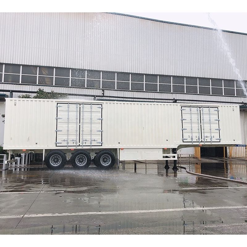 SHACMAN furgone tipo semirimorchio 50T 3 asse piede secco semirimorchio camion CIMC