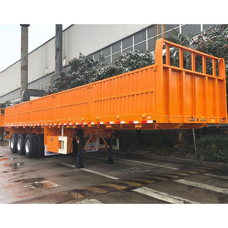 SHACMAN Recinzione CIMC 3 assi Recinzione Cargo semirimorchio 60 tonnellate Con Container Twist Lock