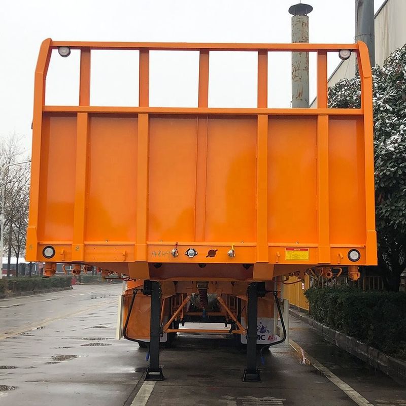 SHACMAN Recinzione CIMC 3 assi Recinzione Cargo semirimorchio 60 tonnellate Con Container Twist Lock
