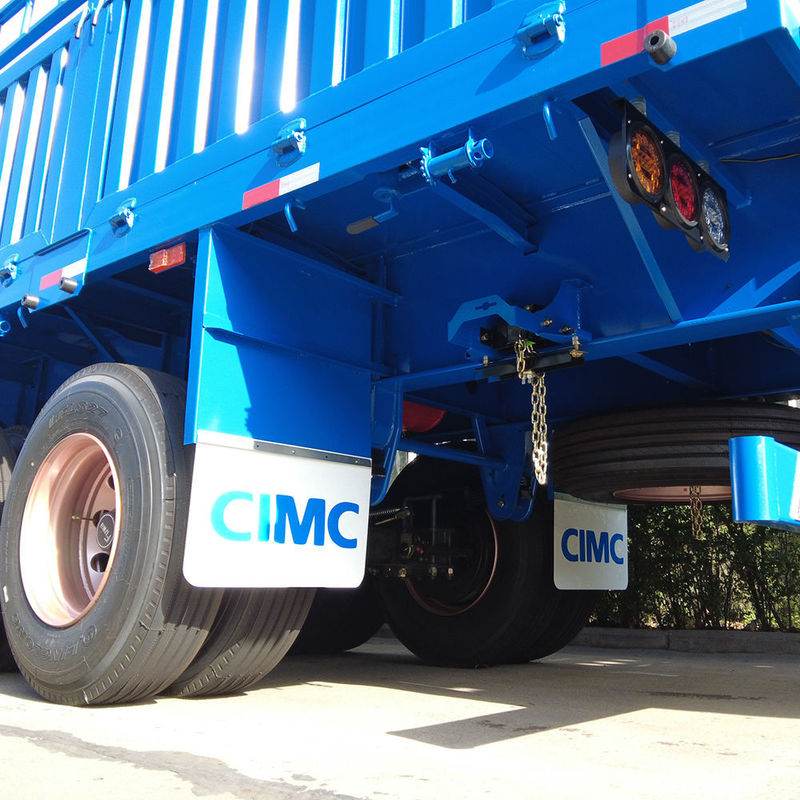 CIMC 3 assi camion recinzione carico 60 tonnellate semirimorchio con serratura a torsione contenitore