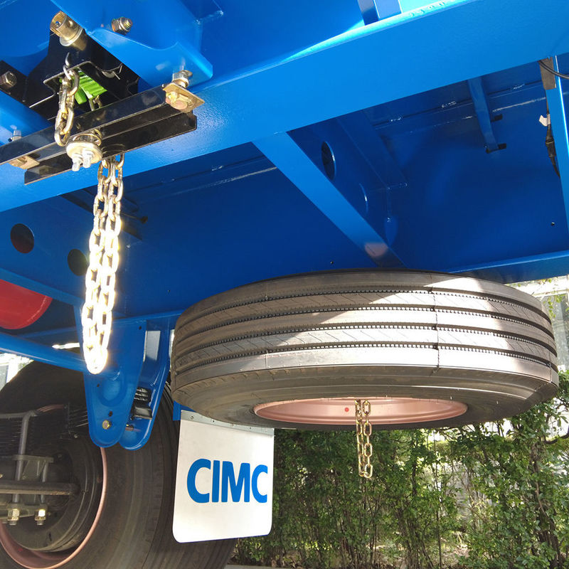 CIMC 3 assi camion recinzione carico 60 tonnellate semirimorchio con serratura a torsione contenitore
