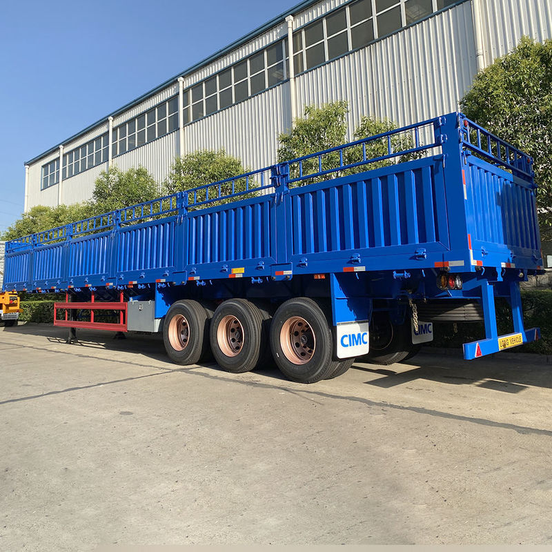 CIMC 3 assi camion recinzione carico 60 tonnellate semirimorchio con serratura a torsione contenitore