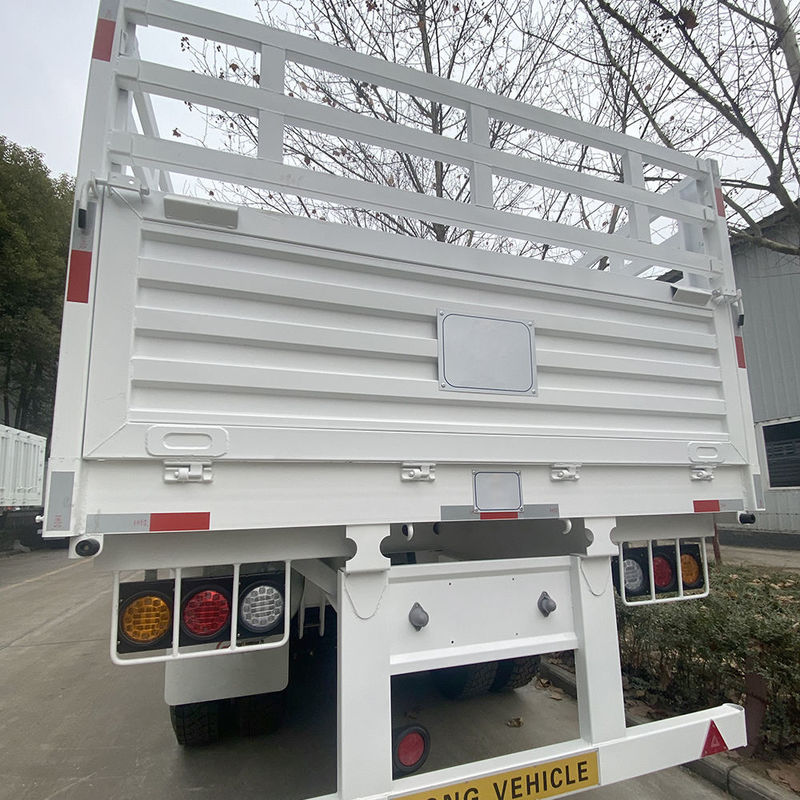 CIMC 3 / 4 assi recinzione semirimorchio 60 70 tonnellate recinto camion merci SHACMAN