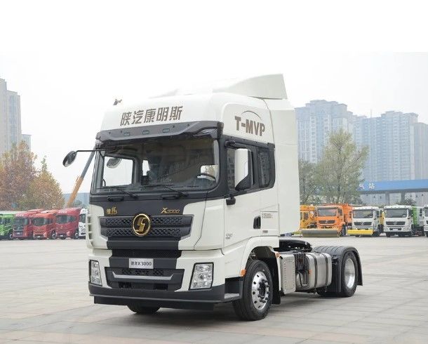 SHACMAN 6 ruote X3000 4x2 trattore a sinistra conducente 420HP doppio sonno trattore camion per l'Algeria