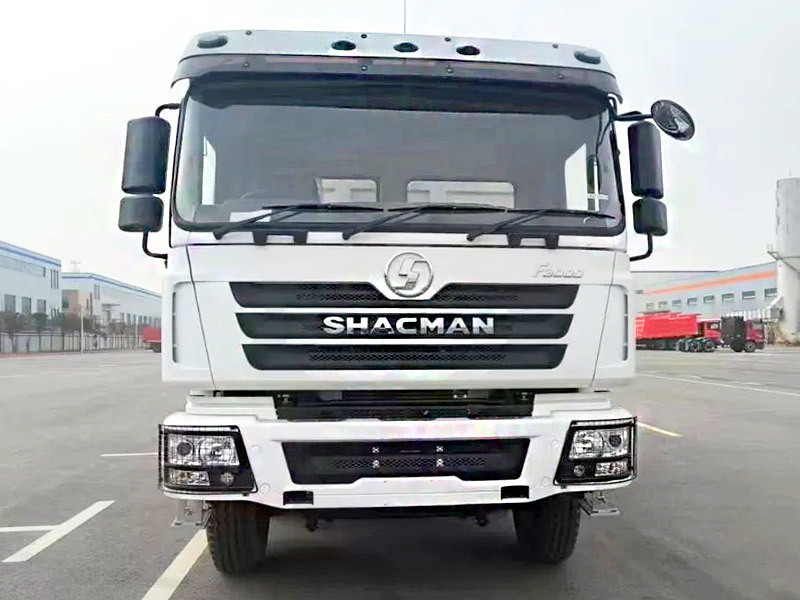 SHACMAN F3000 8x4 430Hp EuroV Yellow Domestic Front Lift Tipper Truck with 300L Fuel Tank and 12.00R20 Tires